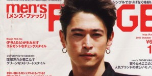 men's FUDGE 10月号掲載情報。